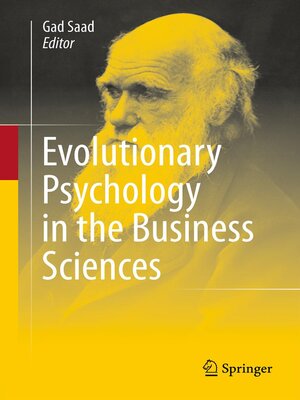 cover image of Evolutionary Psychology in the Business Sciences